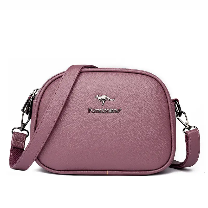 Black Round Shoulder Bag for Women 2025 Spring Summer - Image 4