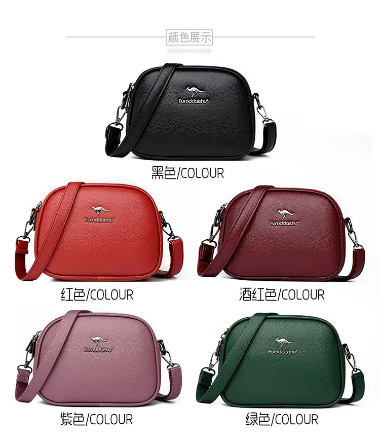 Black Round Shoulder Bag for Women 2025 Spring Summer — feature 10
