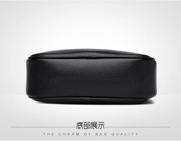 Black Round Shoulder Bag for Women 2025 Spring Summer — feature 18