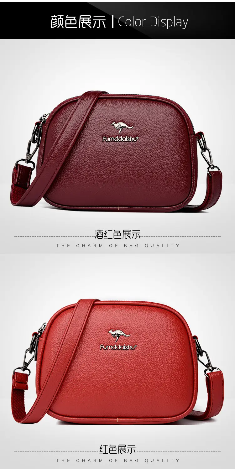 Black Round Shoulder Bag for Women 2025 Spring Summer — feature 19