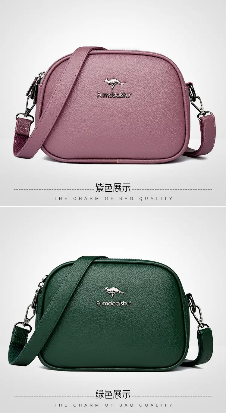 Black Round Shoulder Bag for Women 2025 Spring Summer — feature 20