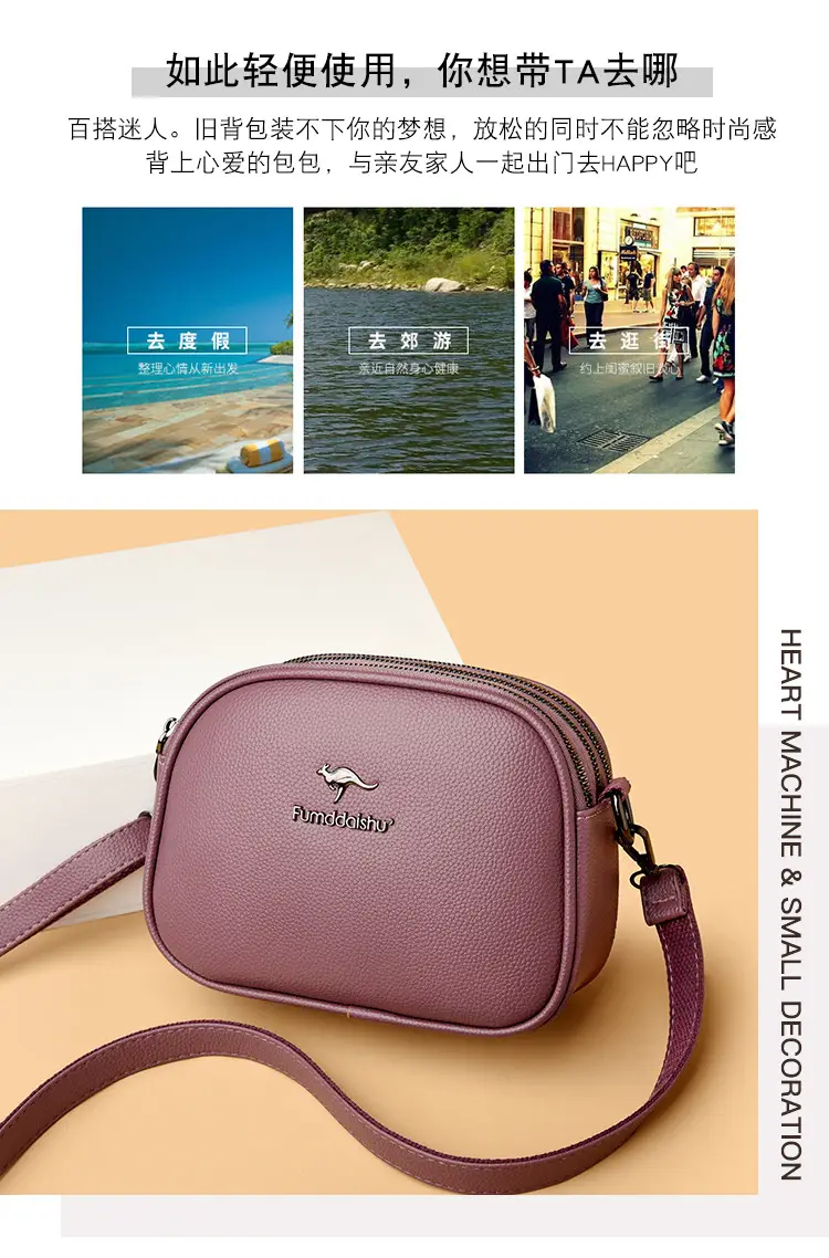Black Round Shoulder Bag for Women 2025 Spring Summer — feature 4