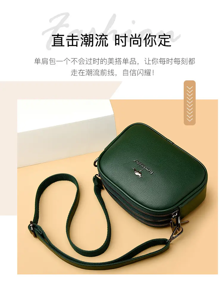 Black Round Shoulder Bag for Women 2025 Spring Summer — feature 6