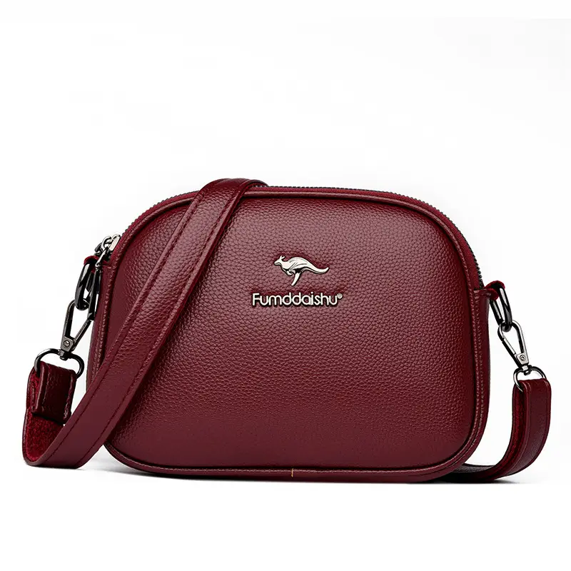 Black Round Shoulder Bag for Women 2025 Spring Summer - Image 3