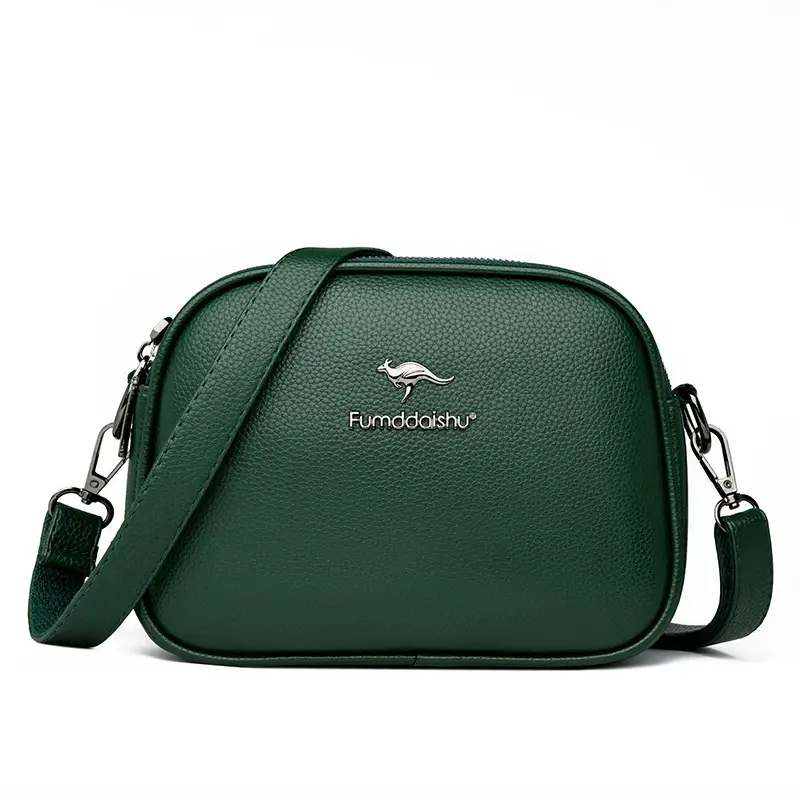 Black Round Shoulder Bag for Women 2025 Spring Summer - Image 5