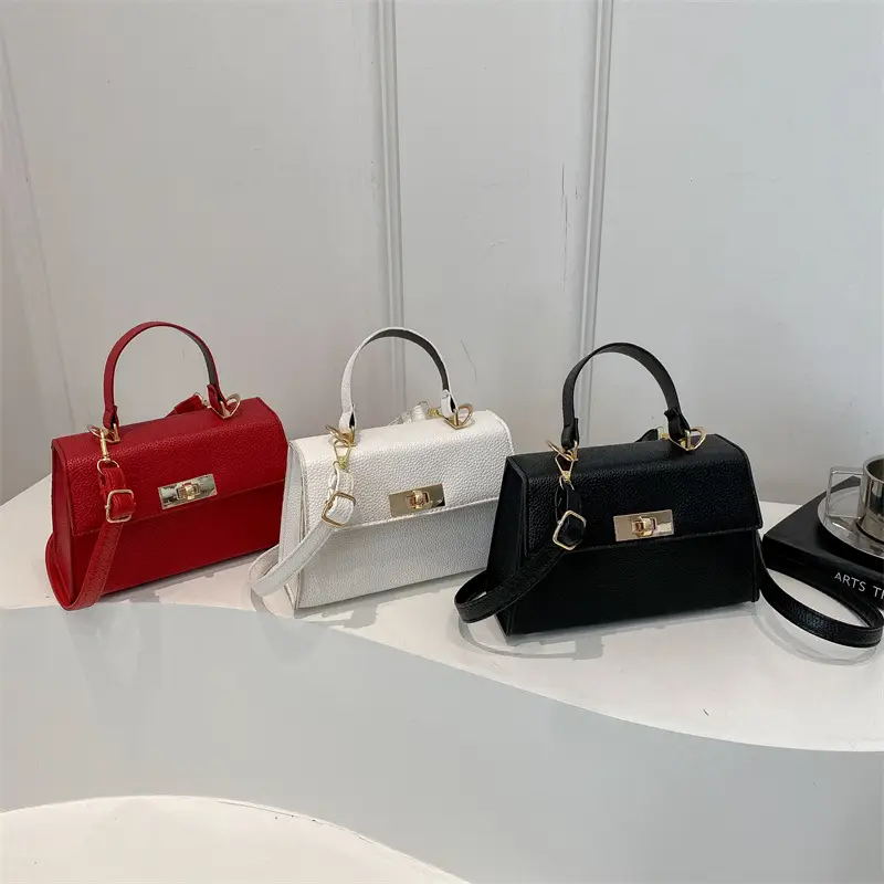Red Korean Style Crossbody Bag for Women - Image 7