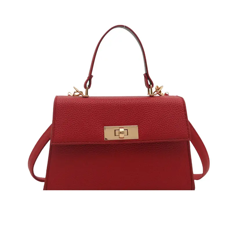 Red Korean Style Crossbody Bag for Women - Image 8