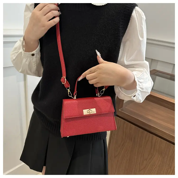 Red Korean Style Crossbody Bag for Women — feature 14