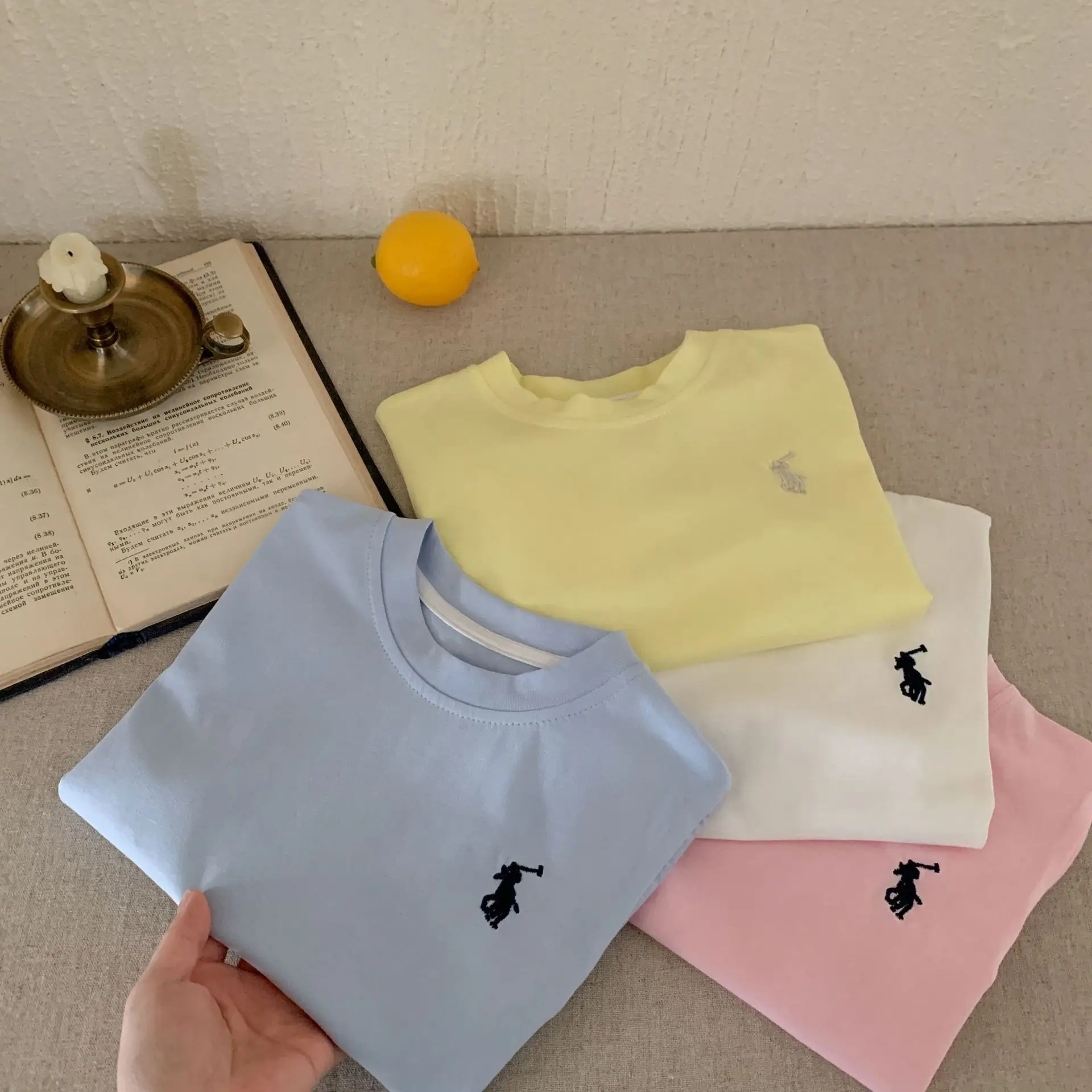 Children's T-Straps 2025 Summer Cotton Embroidered 4 Colors — feature 11