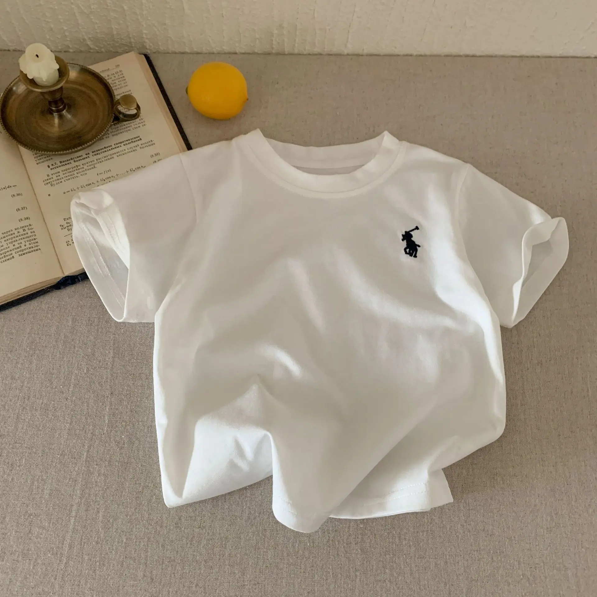 Children's T-Straps 2025 Summer Cotton Embroidered 4 Colors — feature 19