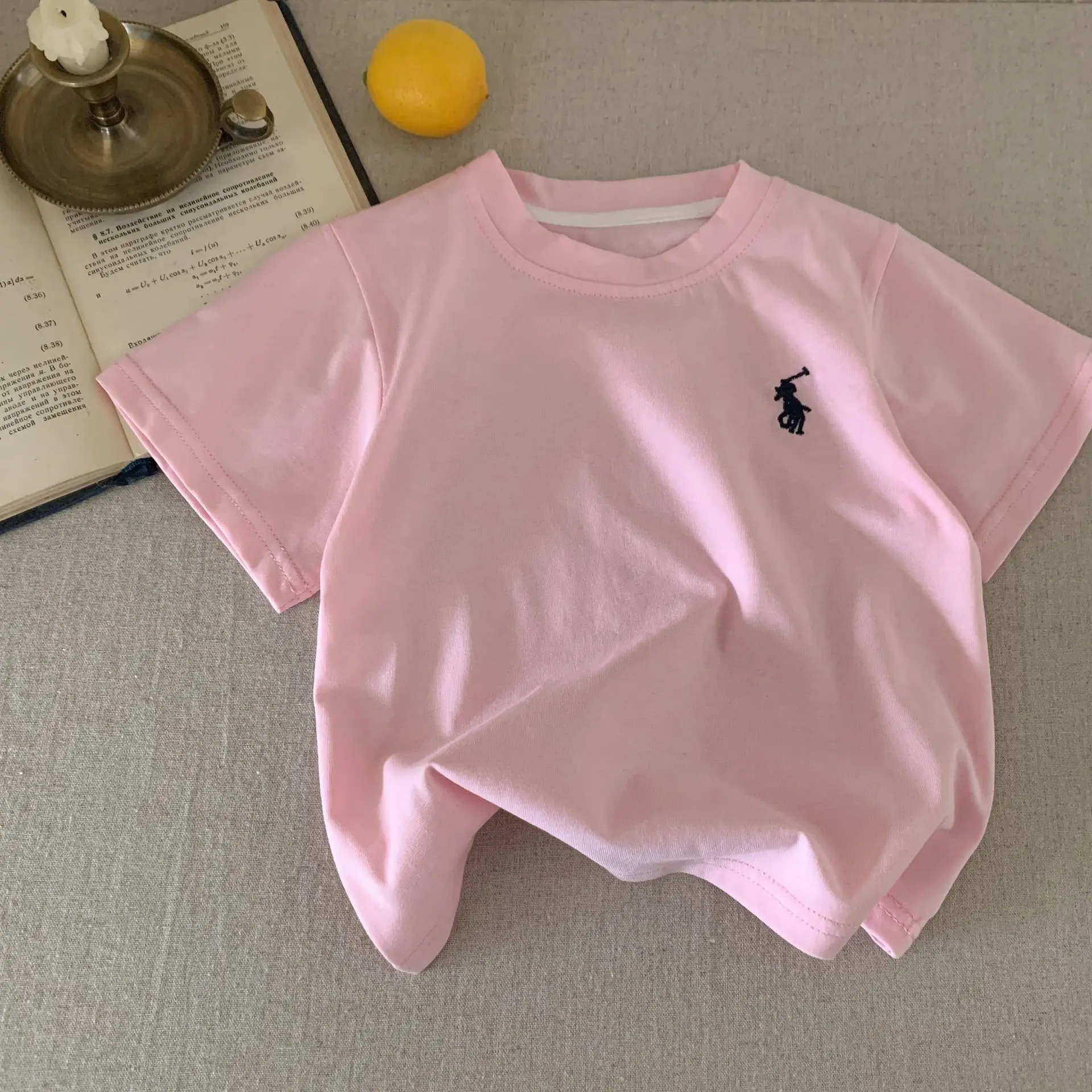 Children's T-Straps 2025 Summer Cotton Embroidered 4 Colors — feature 3