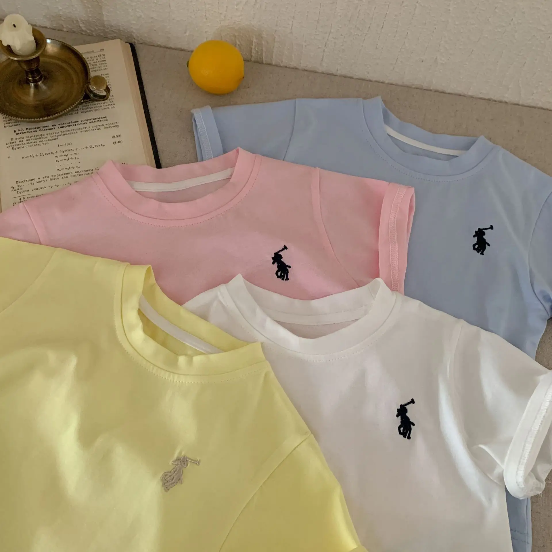 Children's T-Straps 2025 Summer Cotton Embroidered 4 Colors — feature 5
