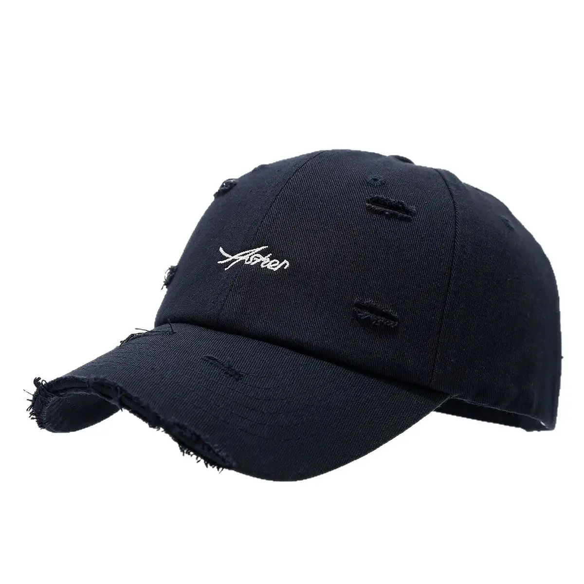 American Retro Baseball Cap for Men Women Tan Hole Cap - Image 10