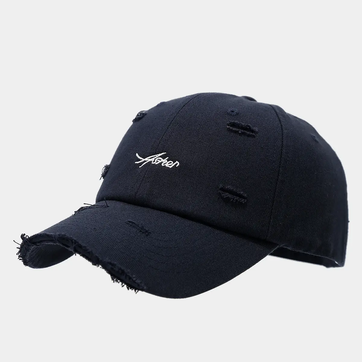American Retro Baseball Cap for Men Women Tan Hole Cap — feature 12