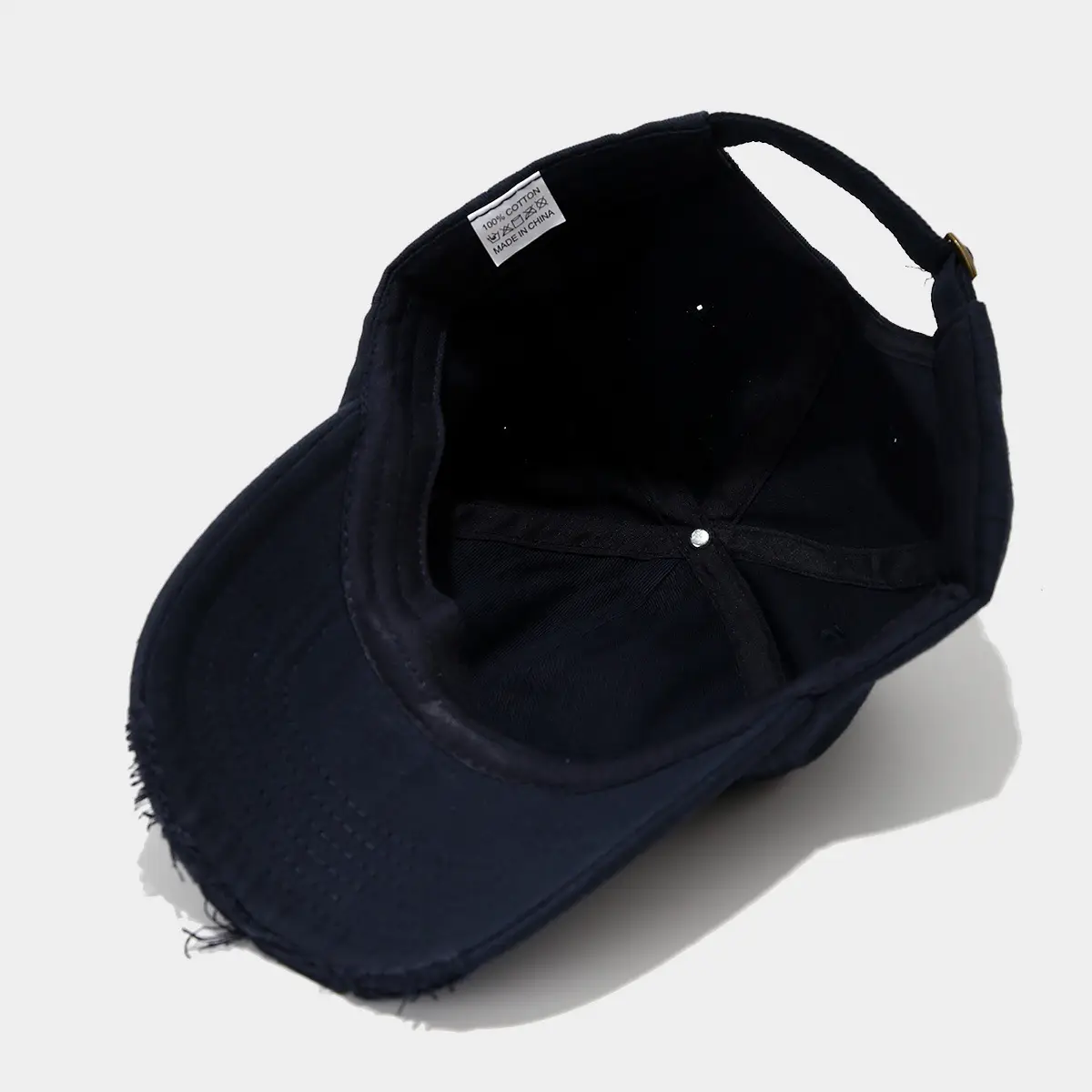 American Retro Baseball Cap for Men Women Tan Hole Cap — feature 14