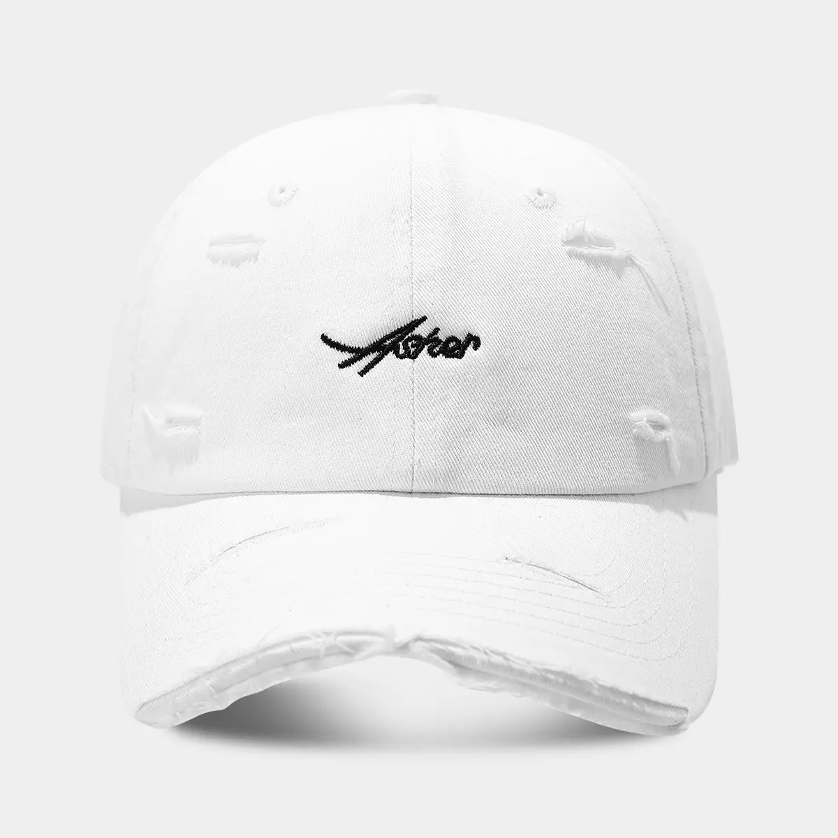 American Retro Baseball Cap for Men Women Tan Hole Cap — feature 6