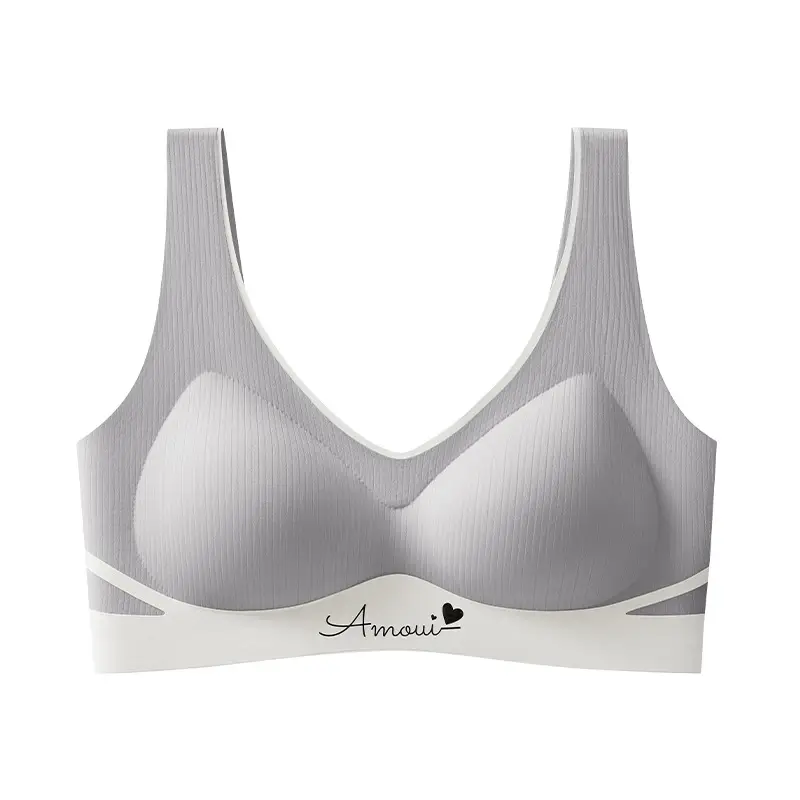 2025 Women's Pink Push-Up Fixed Cup Bra - Image 9