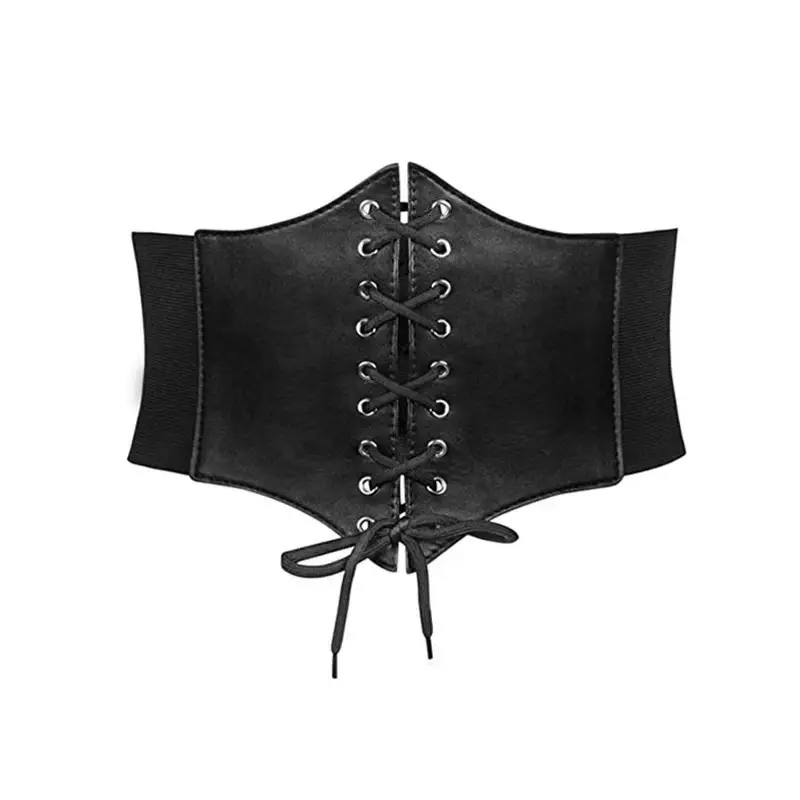 Retro Ultra-Wide High Waist Belt for Women - Image 5