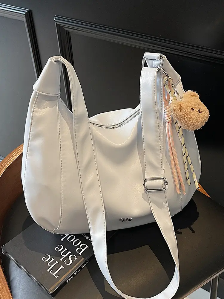 2025 Korean Style Cream Tote Bag for Women - Image 6