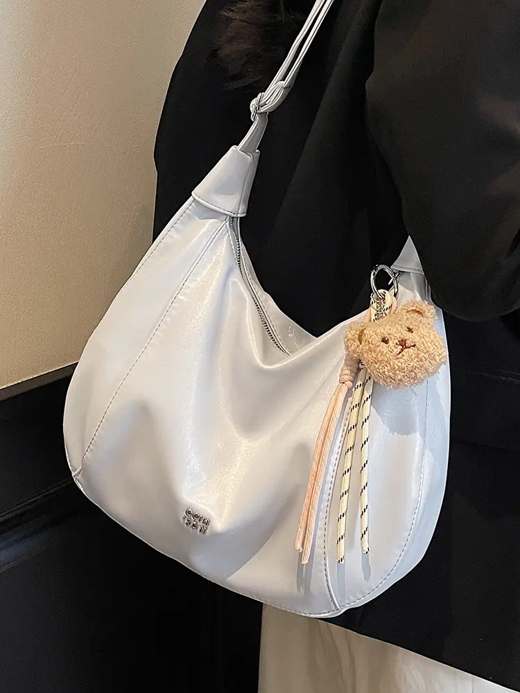 2025 Korean Style Cream Tote Bag for Women - Image 9