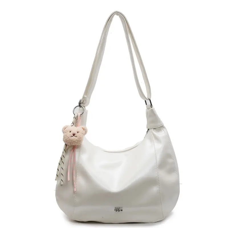 2025 Korean Style Cream Tote Bag for Women - Image 2