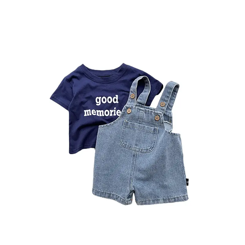 Boys Summer Suit 2025 New Short Sleeve Western Outfit - Image 7