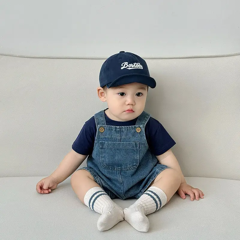 Boys Summer Suit 2025 New Short Sleeve Western Outfit - Image 2