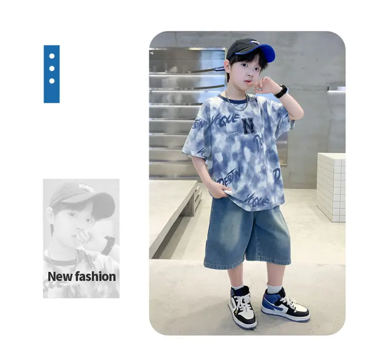 Boys T-Shirt Grey Iron Print Summer 2026 — feature 16