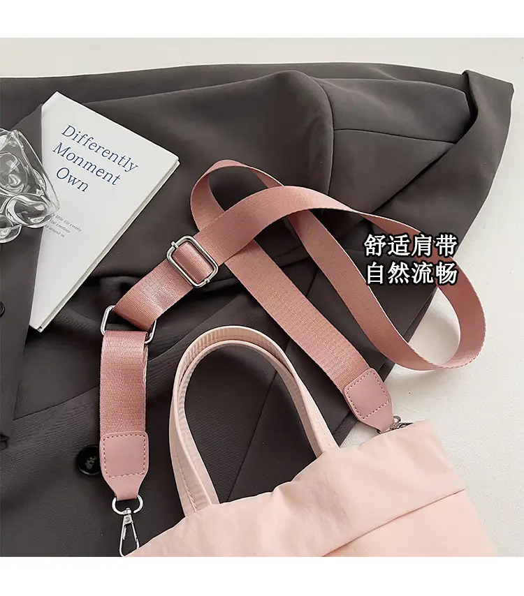 Grey Women's Crossbody Tote Bag with Shoulder Strap — feature 7