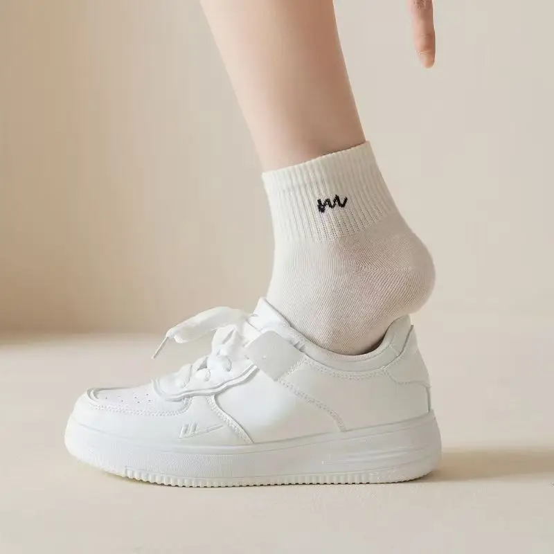 Women's Spring and Summer Thin Socks, Sweat-Absorbent, Breathable, Simple and Versatile Sports Socks, Student Socks, Zhuji Socks — feature 10