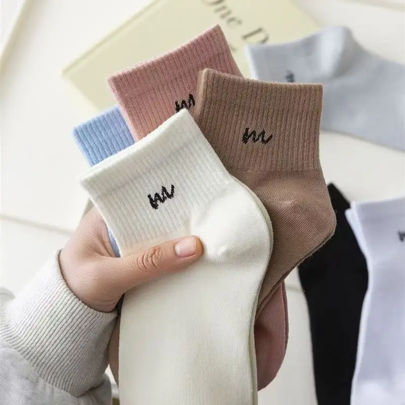 Women's Spring and Summer Thin Socks, Sweat-Absorbent, Breathable, Simple and Versatile Sports Socks, Student Socks, Zhuji Socks — feature 11