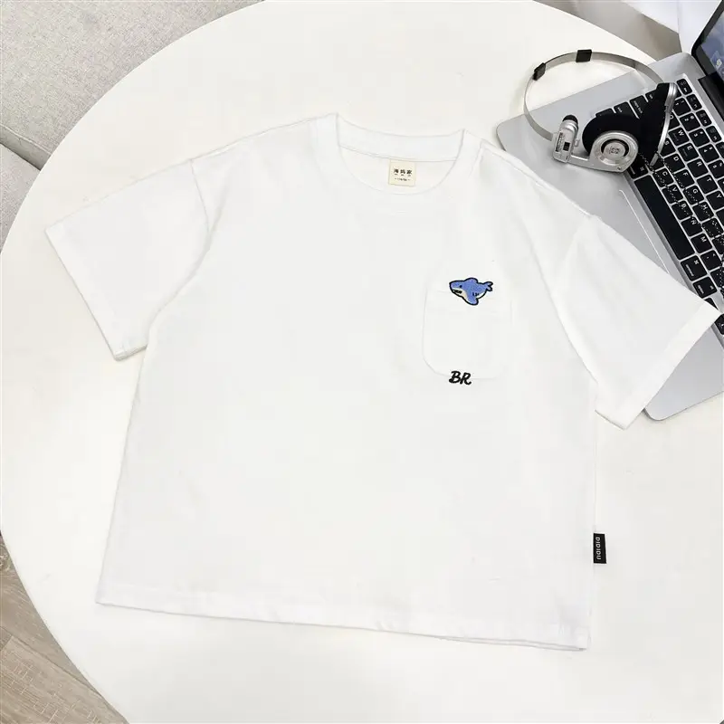 Boys Pure Cotton Short Sleeve T-Shirt Summer Wear