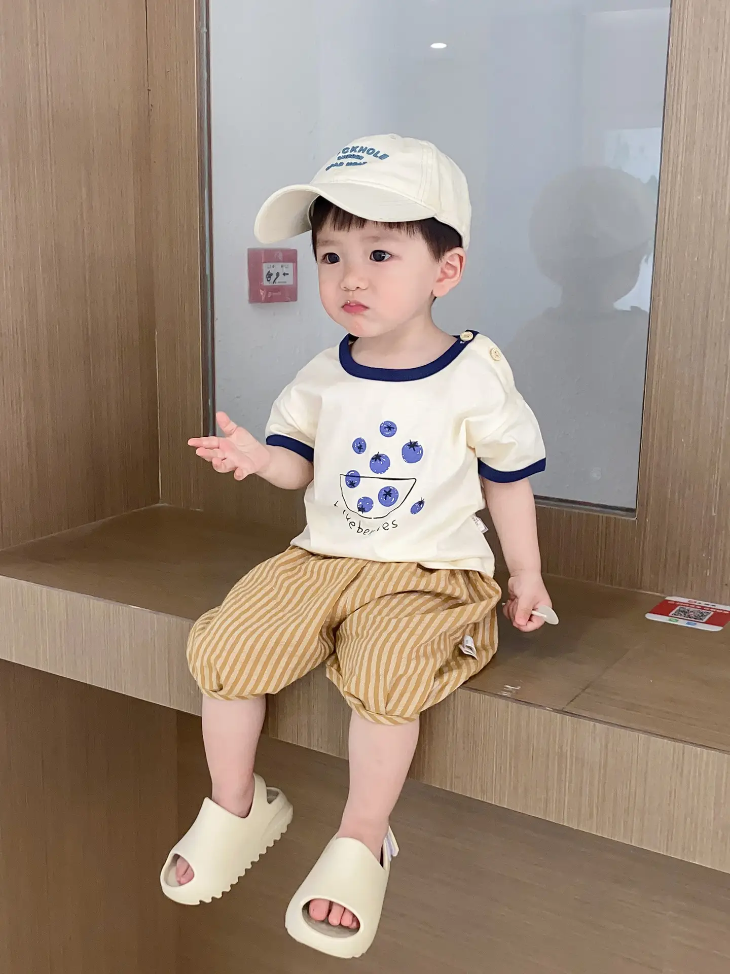 Boys Summer T-Shirt Cap Shorts Set 2025 - Image 25