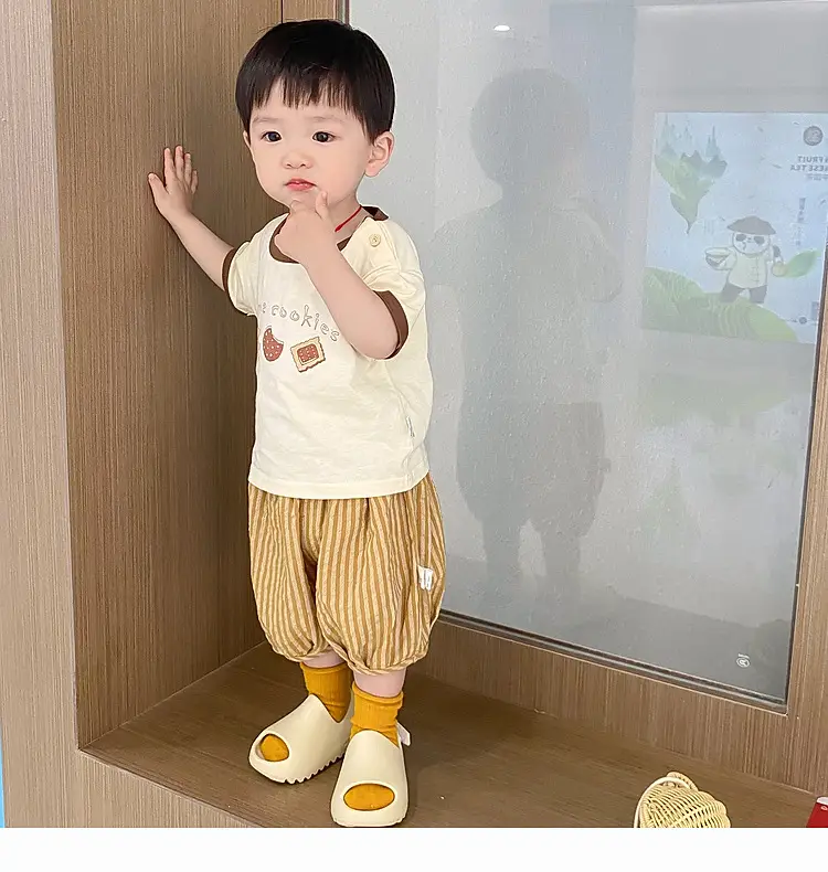 Boys Summer T-Shirt Cap Shorts Set 2025 — feature 12