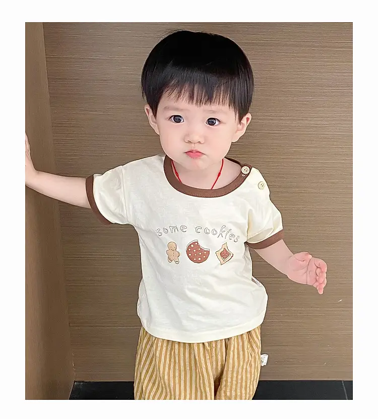Boys Summer T-Shirt Cap Shorts Set 2025 — feature 14