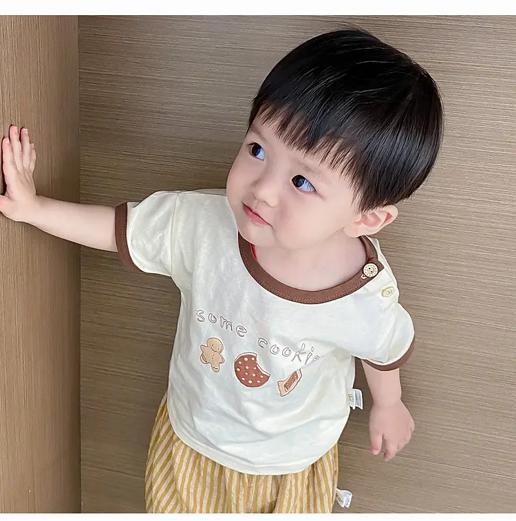 Boys Summer T-Shirt Cap Shorts Set 2025 — feature 16