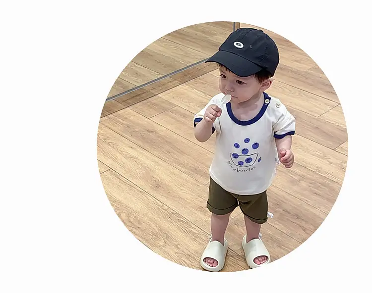 Boys Summer T-Shirt Cap Shorts Set 2025 — feature 21