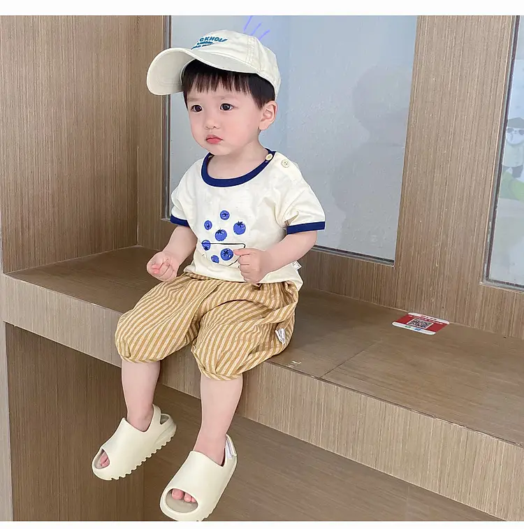 Boys Summer T-Shirt Cap Shorts Set 2025 — feature 24