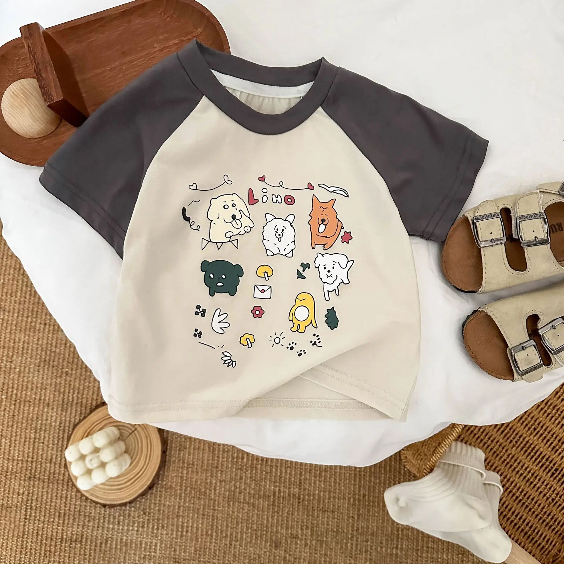 Boys Summer T-Shirt Cap Shorts Set 2025 - Image 6