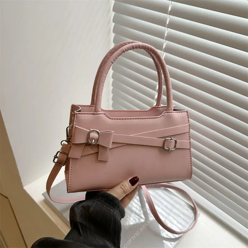 Women's Sweet Bow Crossbody Bag Beige 2025 - Image 9