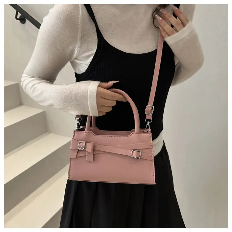 Women's Sweet Bow Crossbody Bag Beige 2025 — feature 14