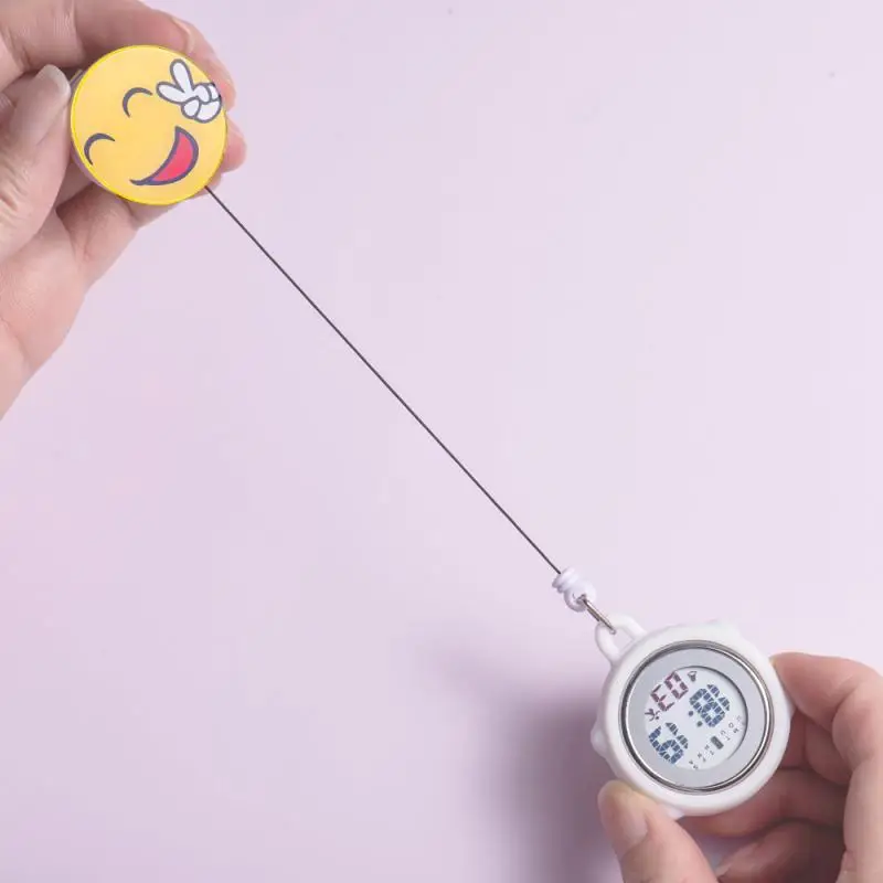 Telescopic Electronic Digital Nurse Watch with Flower Hook - Image 63