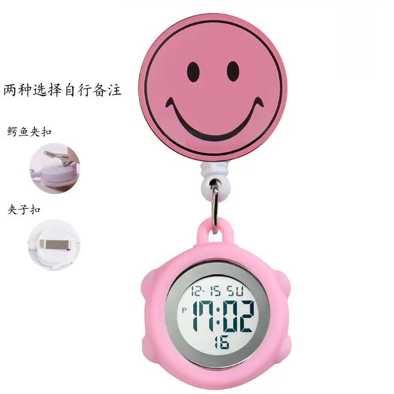 Telescopic Electronic Digital Nurse Watch with Flower Hook - Image 21