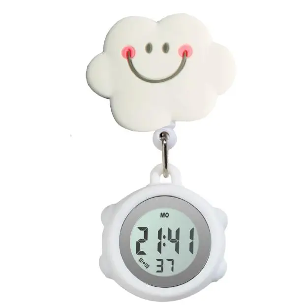 Telescopic Electronic Digital Nurse Watch with Flower Hook - Image 3