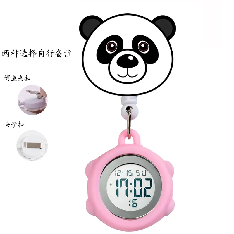 Telescopic Electronic Digital Nurse Watch with Flower Hook - Image 33