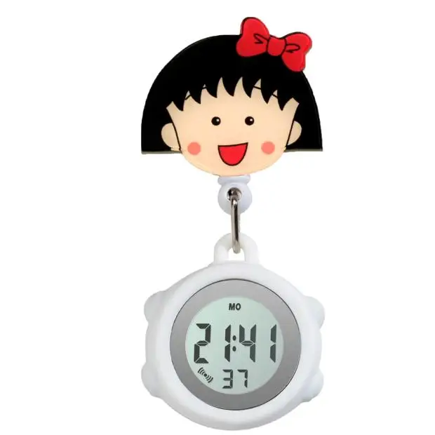 Telescopic Electronic Digital Nurse Watch with Flower Hook - Image 52