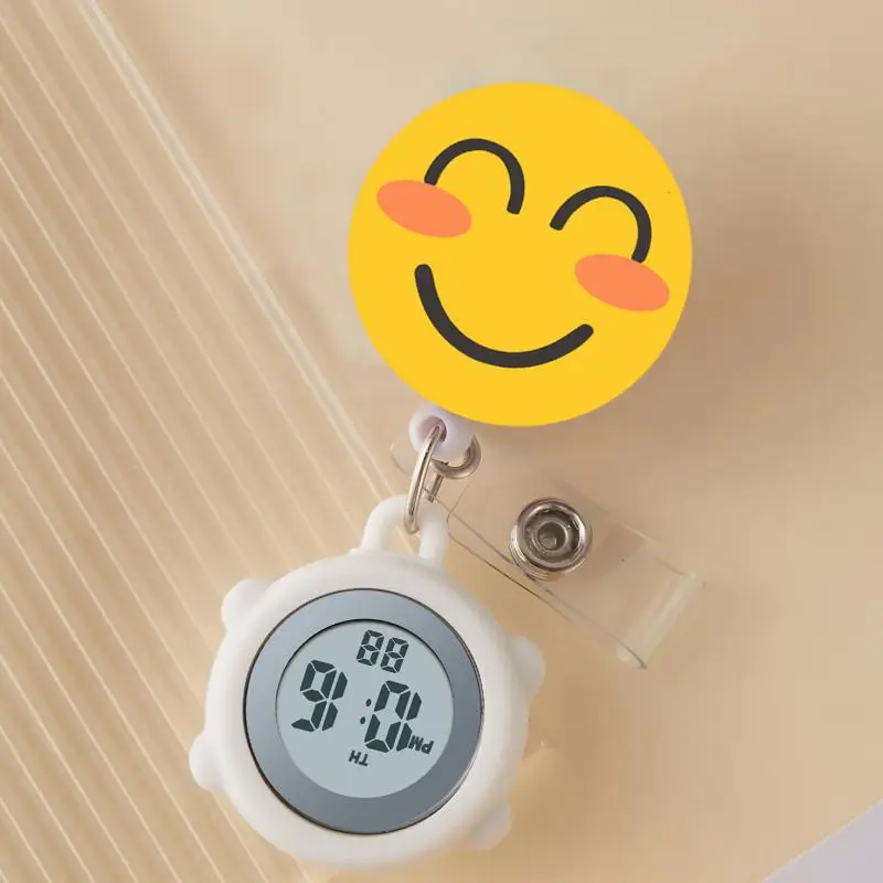 Telescopic Electronic Digital Nurse Watch with Flower Hook - Image 60