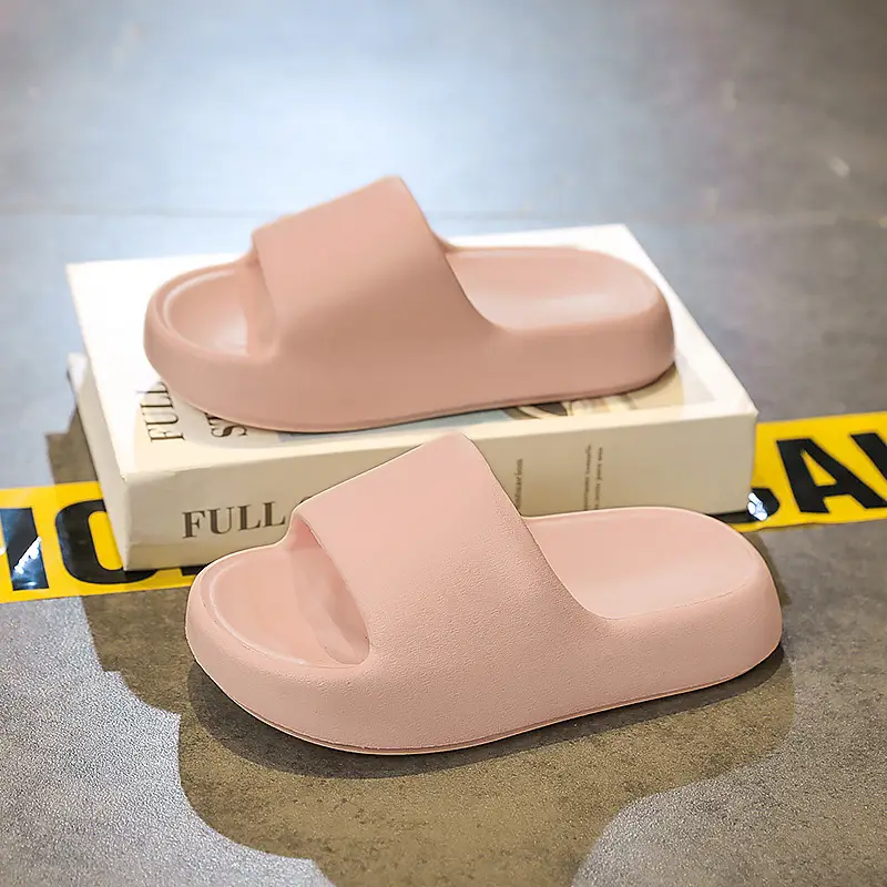 Black Women's Thick Sole Slippers 2025