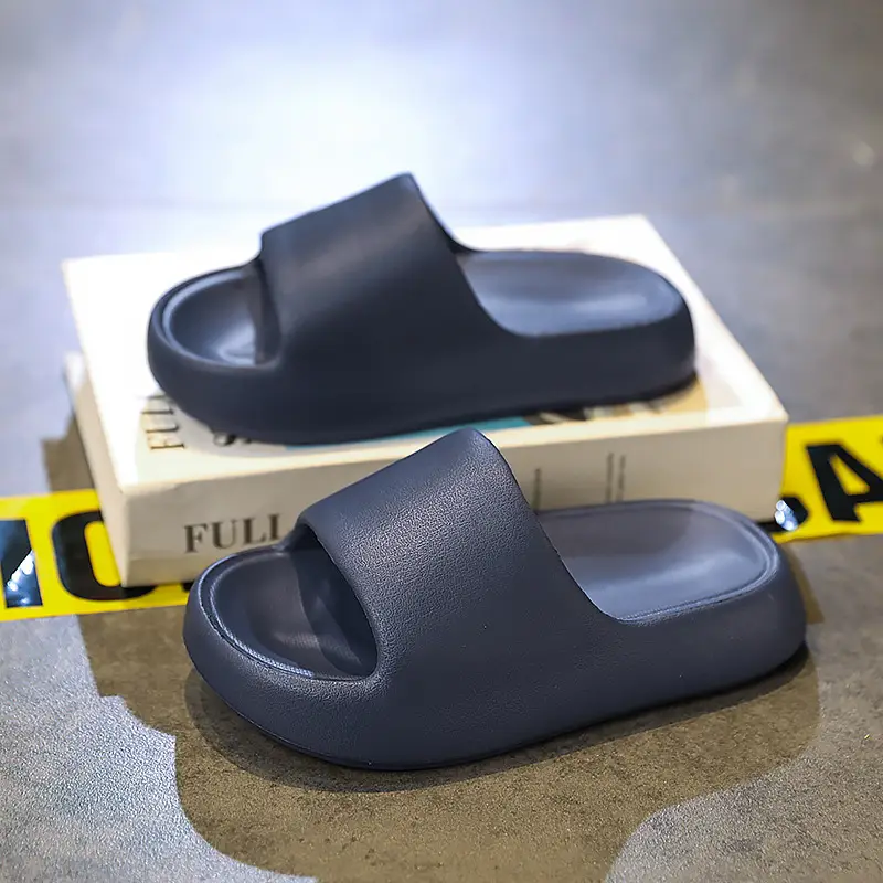 Black Women's Thick Sole Slippers 2025