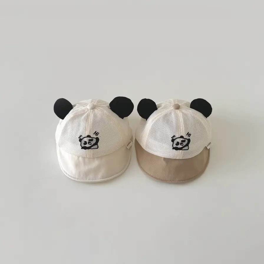Baby Hats Spring Autumn 2025 New Ears Ins Sunshade Cap - Image 5